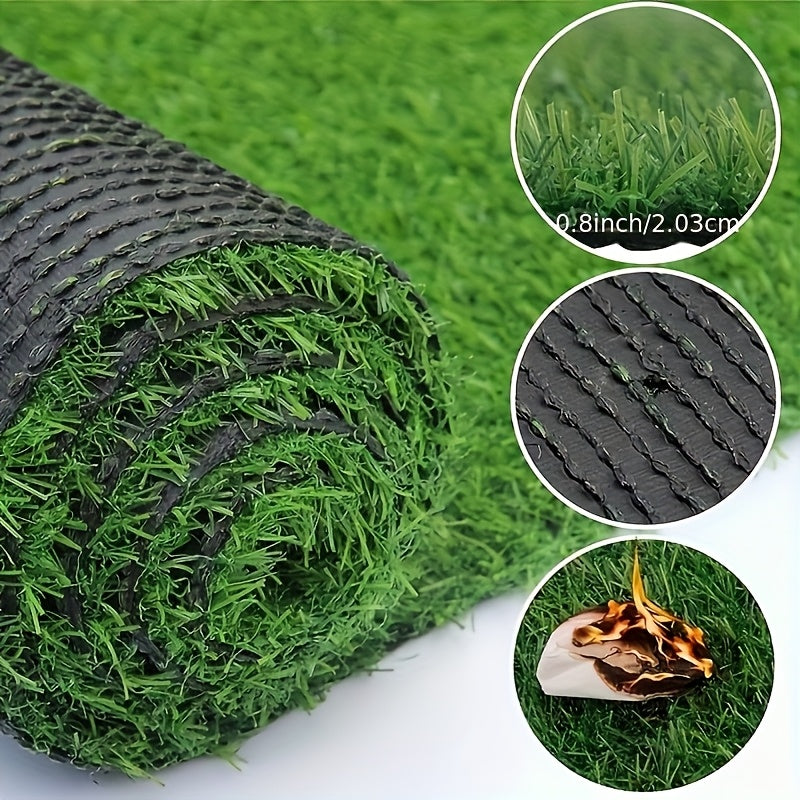 Artificial Grass roll 0.7in-Height 2colors 6ft-width