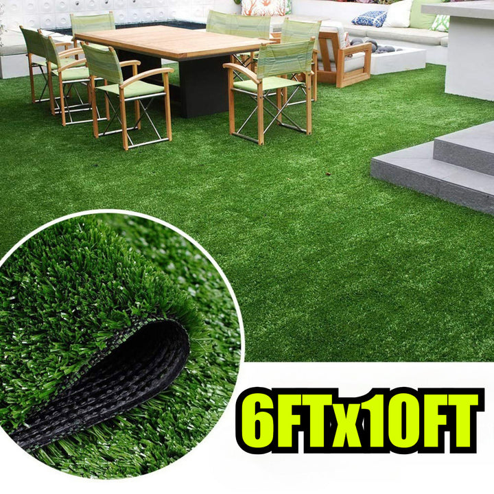 Artificial Grass roll 0.7in-Height 2colors 6ft-width