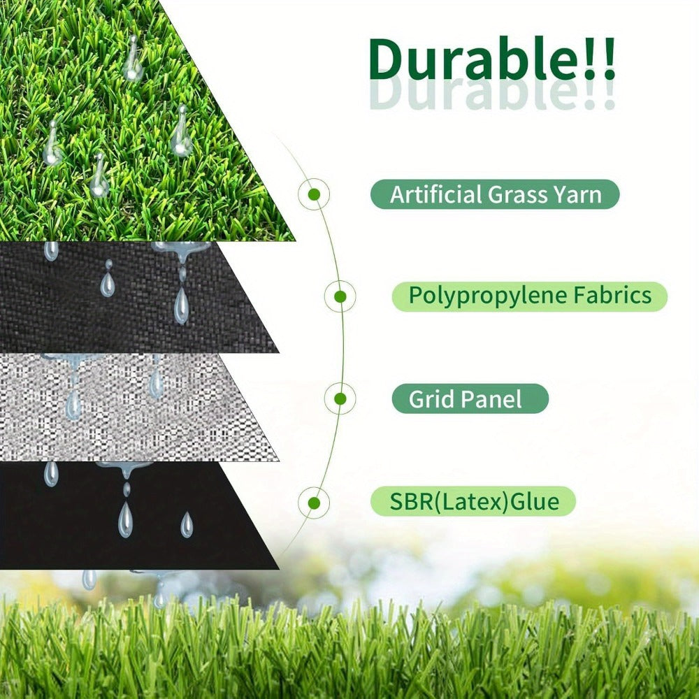 Artificial Grass roll 0.7in-Height 4colors 3ft-width