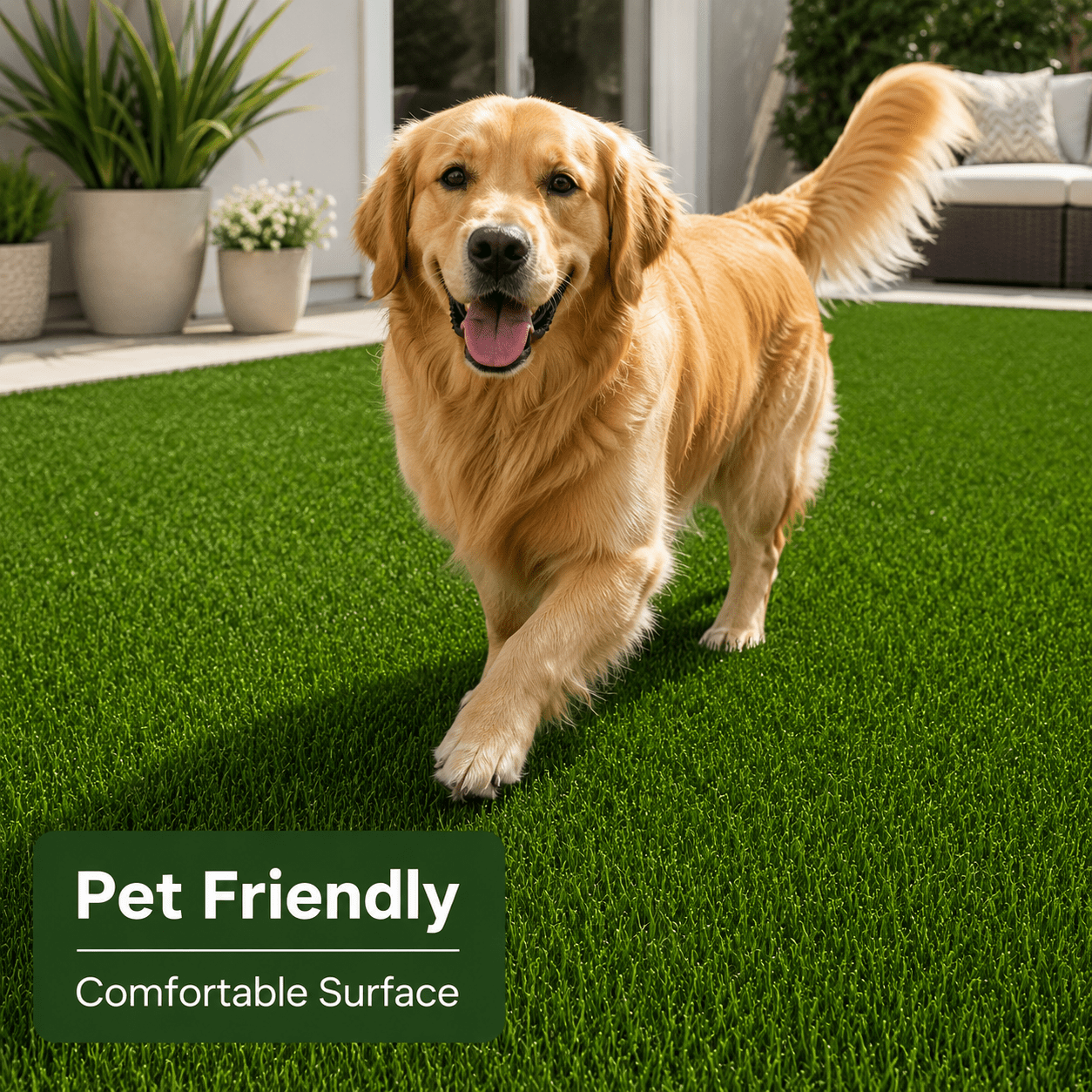 Artificial Grass roll 0.7in-Height 2colors 7ft-width